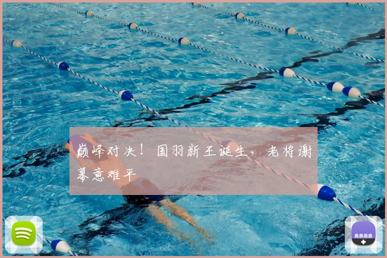 巅峰对决！国羽新王诞生，老将谢幕意难平